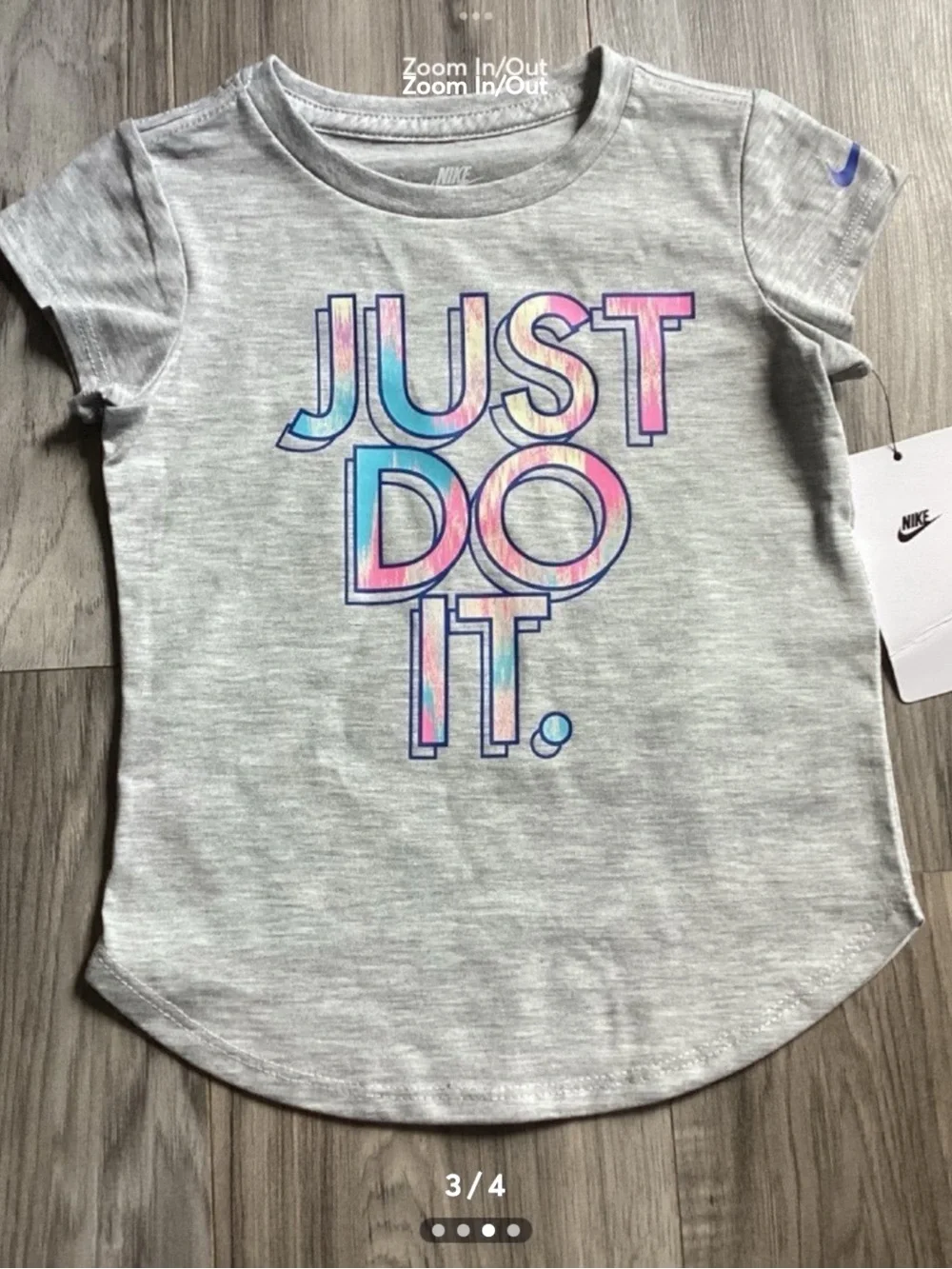 Nike Girls Tee & Shorts outfit size 2T(NWT) ~FIRM, NO OFFERS~ - Picture 3 of 4